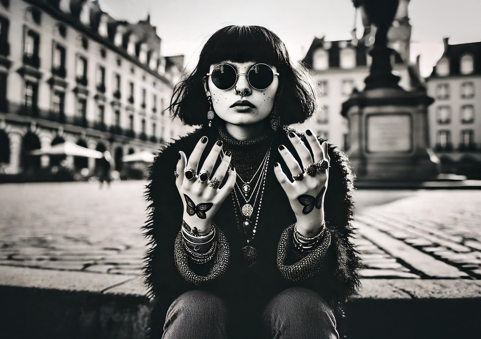 La Magia dei Tatuaggi: Storie in Bianco e Nero