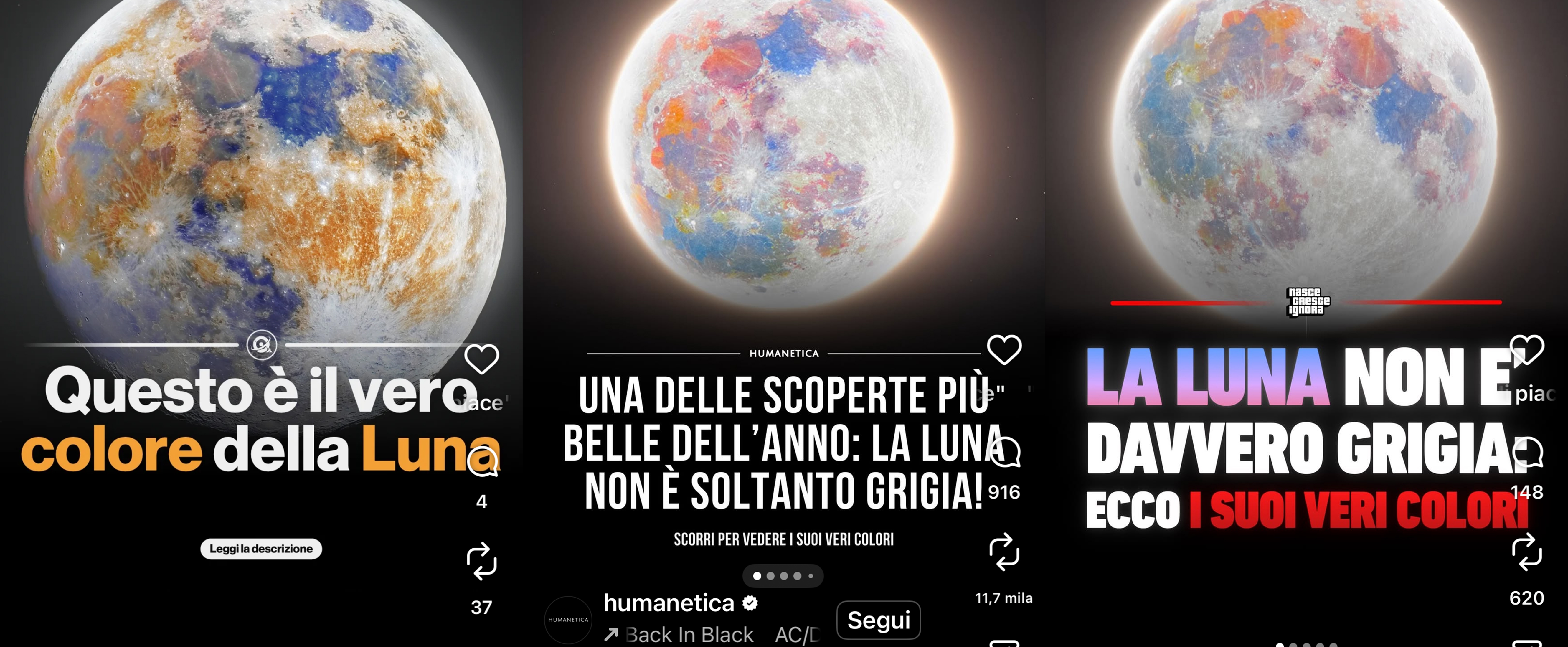 La Luna a Colori? Non è una Scoperta. È Solo Instagram.